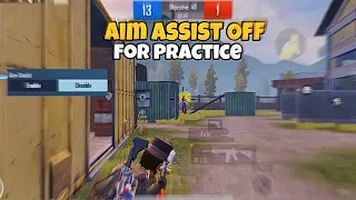 Aim Assist Off For Practice 🤒