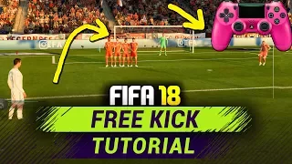 HOW TO SCORE FREE KICKS IN FIFA 18 - ALL FREE KICK TUTORIAL PC,PS4,Xbox One,Xbox 360,PS3