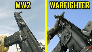 COD MW2 2022 vs Medal of Honor Warfighter - Weapons Comparison