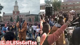 KANYE WEST BRINGS HIS SUNDAY SERVICE TO HOWARD UNIVERSITY FOR HOMECOMING WEEKEND