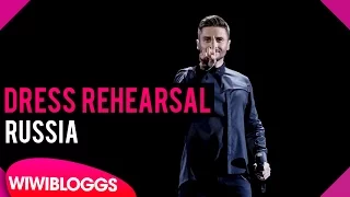 Russia: Sergey Lazarev "You Are The Only One" grand final dress rehearsal @ Eurovision 2016