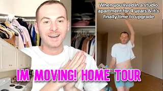 I am MOVING! Tour My New Empty Apartment With Me