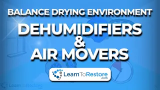 Balanced Drying Environment - Dehumidifiers & Air Movers