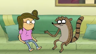 Regular Show - Dumptown USA - Rigby Gets Dump By Eileen To Go Dumptown USA To Bring Back Mordecai