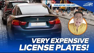 MILLION-DOLLAR LICENSE PLATES! Because Why Not? | Philkotse Top List (w/ English Subtitles)
