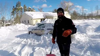Final Clean Up: 5 Feet of Snow in 72 hours! Buffalo, NY
