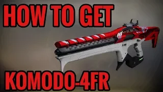 DESTINY 2 HOW TO GET THE KOMODO 4FR SEASON 9 CRUCIBLE RITUAL WEAPON!