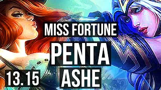 MF & Alistar vs ASHE & Rell (ADC) | Penta, Rank 4 MF, 10/1/7, Legendary | EUW Challenger | 13.15