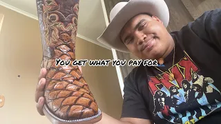 Alfa Western Wear Boot Unboxing