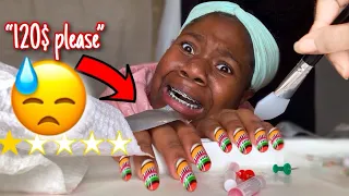 I WENT TO THE WORST REVIEW NAIL SALON IN MY RATCHET CITY!!