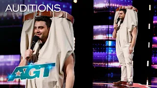 Mr. Pants Has The Audience in Stitches With His Hilarious Audition | AGT 2022