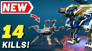 Dagon and Luchador makes 14 Kills and 7 Million Damage - War Robots Gameplay (No Commentary)