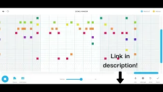 Never gonna give you up (rickroll) - Chrome music lab