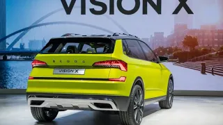 Skoda Vision X Production Model To Debut At 2019 G