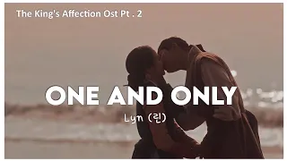 [The King's Affection OST Parte 2] Lyn (린) - One and Only | LEGENDADO