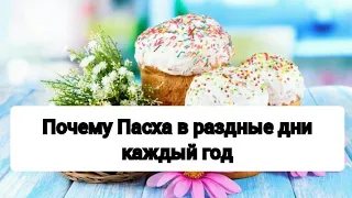 Почему Пасха в разные дни каждый год?