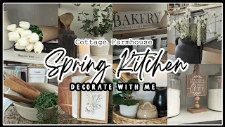 🌷2024 COZY SPRING KITCHEN DECORATE WITH ME│SPRING DECOR IDEAS│DECORATING FOR SPRING 2024│HOME DECOR