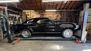 1969 Camaro restoration, body coming together