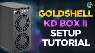 Goldshell KD Box II Setup Tutorial | Kadena Crypto ASIC Miner