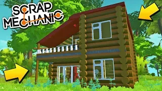 В ДЕРЕВНЕ ПОЧТИ ЗАКОНЧИЛИ ДОМ МИХАЛЫЧА! МУЛЬТИК в Scrap Mechanic