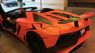 Lamborghini Aventador SV Cold Start