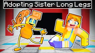 Adopting SISTER LONG LEGS in Minecraft!