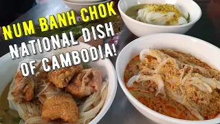 Cambodian STREET FOOD Tour in Phnom Penh Part 1 - Noodles & Street Snacks!