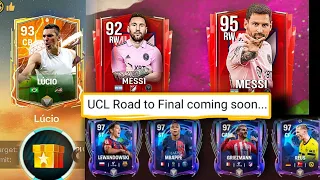 UCL Finals & MLS Event is Coming ! - How To Get 93 Rated Lucio in FC Mobile