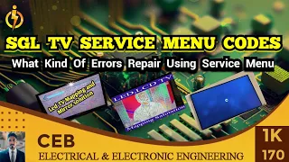 SGL Service menu codes | What kind of errors repair using service menu (factory settings)