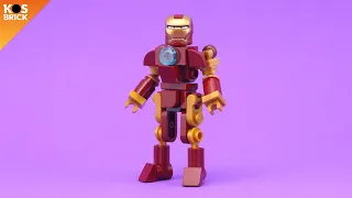 Lego Iron Man - Part 2 (Tutorial)