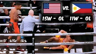 2023  fight!  KNOCK OUT  ang  INABOT  ng UNDEFEATED AMERICAN sa 19 YEAR OLD FIL-AM BOXER