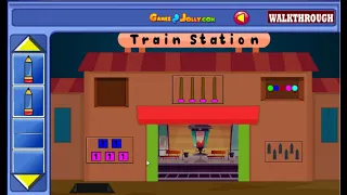 Fearful Boy Rescue From Train Station Walkthrough - Games2Jolly