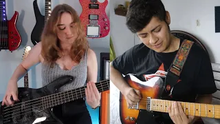 Muse - Won't Stand Down Guitar & Bass ( Daisy Pepper ) Cover