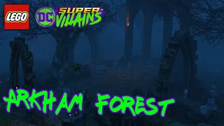 Arkham Forest Gold Brick, Character and Vehicle Guide for LEGO DC Super Villains