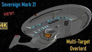 NEW USS Atalune! Multi Target FUN - Star Trek Ship Battles 4K Bridge Commander MK 2 Sovereign Class