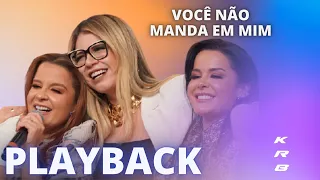 VOCÊ NÃO MANDA EM MIM - MARÍLIA MENDONÇA E MAIARA & MARAÍSA - KARAOKE PLAYBACK INSTRUMENTAL