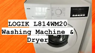 LOGIK L814WM20 Washing Machine: Efficient Cleaning and Spinning Power | Review