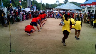 Bola gotong Rawua vs Wawolimbue