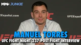 Manuel Torres Wants Paddy Pimblett or Top-15 After Win in Mexico | UFC Fight Night 237