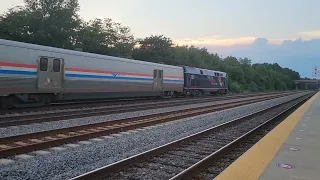 Amtrak 66 with Amtrak 100 leading.  06/14/2021