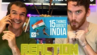 15 Things you didn't know about India - American REACTION!!