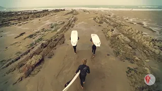 Surfing with the Sills   Widemouth Bay, Bude, Cornwall