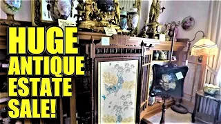 Ep378:  BEST ESTATE SALE of 2021 😮 * COLLECTOR'S HOUSE * HUGE ANTIQUE HAUL 😲 WE BROKE THE BANK 🤯