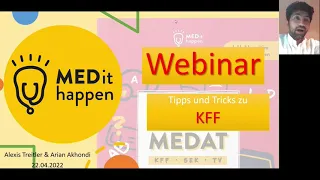 Tipps und Tricks für KFF – MedAT Webinar