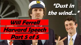 Will Ferrell Harvard Commencement Speech Part 5 of 5