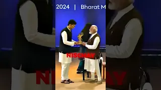 I Met PM Modi and Won National Award🧿🫢 #youtubeshorts #ytshorts #pmmodi #shorts