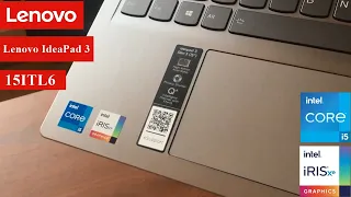 Lenovo IdeaPad 3 15ITL6 Core i5 11th Gen Unboxing | 8GB 512GB SSD | Review