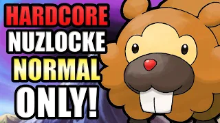 Pokémon Platinum Hardcore Nuzlocke - Normal Types Only! (No items, no overleveling)