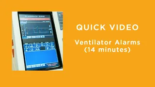 Ventilator Alarms