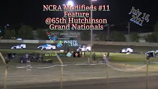 NCRA AAA Modifieds #11, Championship Feature, 65th Hutchinson Nationals, 07/16/21